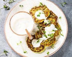 Zucchini-Parmesan Pancakes